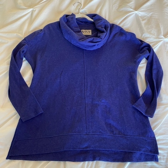 Marc New York Performance Blue Fleece Tunic Thermal/Sweatshirt Top Medium EUC - Picture 10 of 11